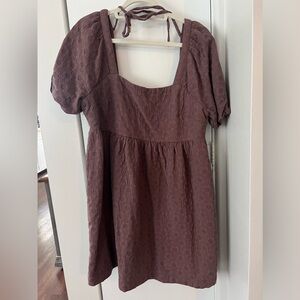 Madewell quilted dress